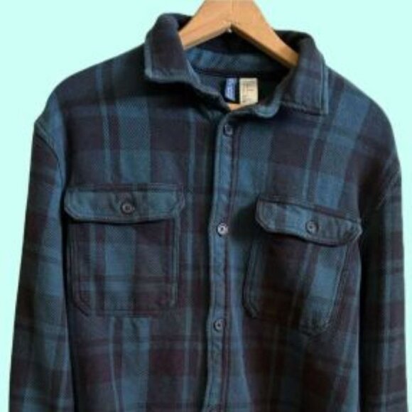 H&M Divided flannel overshirt in excellent condition - Picture 1 of 4